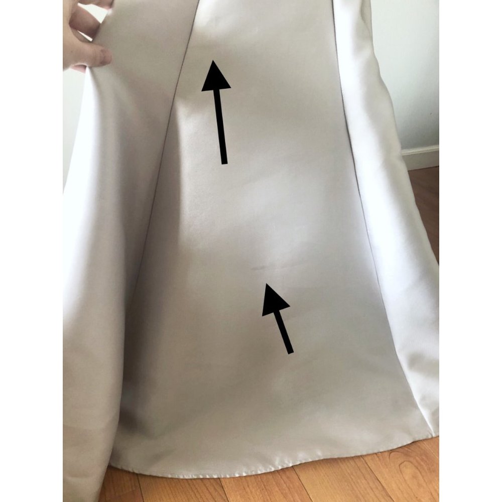 Clarisse 2-piece Prom Dress Silver/Grey - Picture 14 of 14
